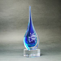Teardrop Award (Blue)